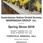 Warringah Group – Spring Show 2019x